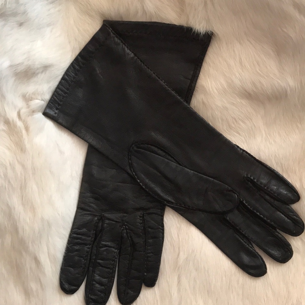 Nieman Marcus French Kidskin Gloves Sz 7